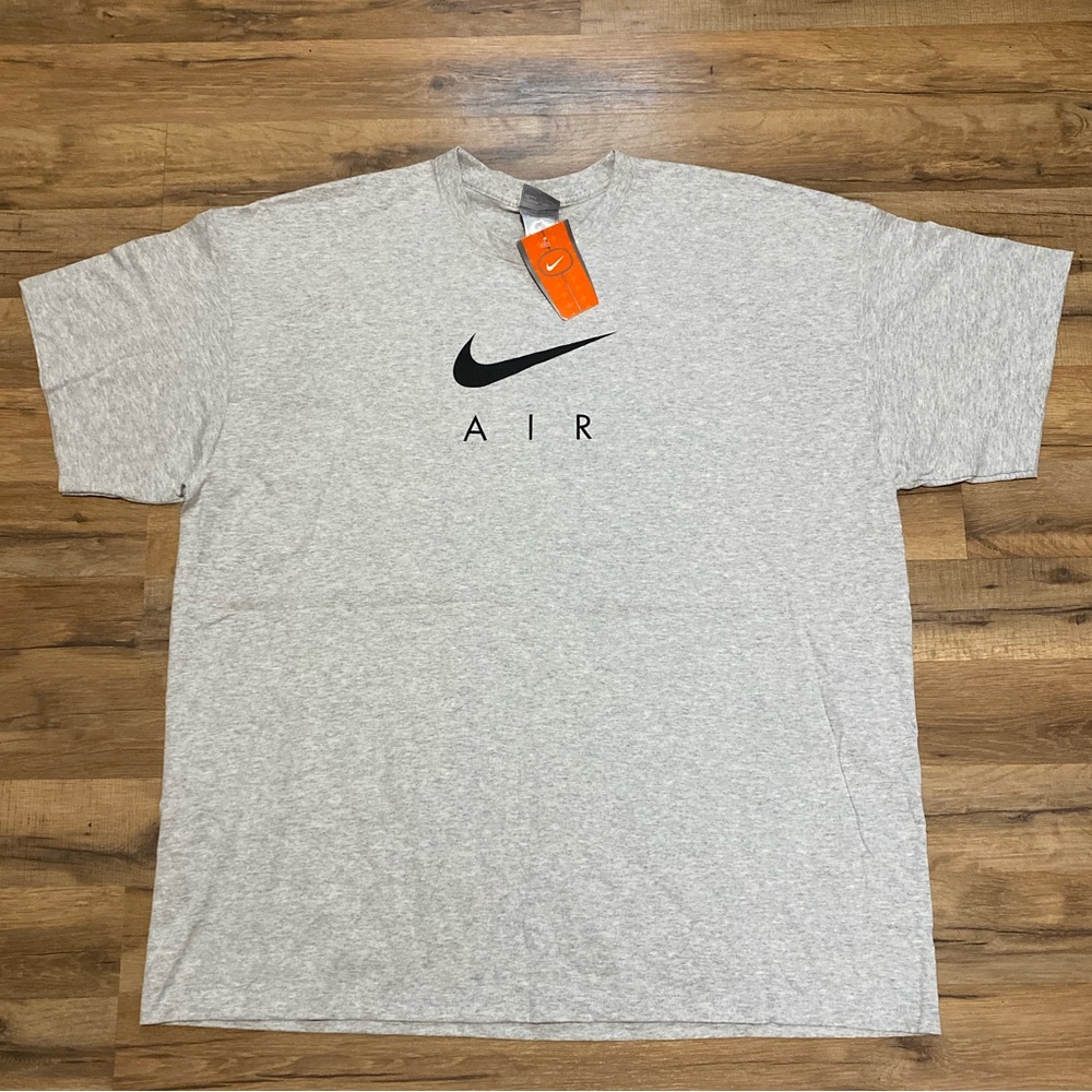 90s Nike Air Center Swoosh Spell Out Long Sleeve